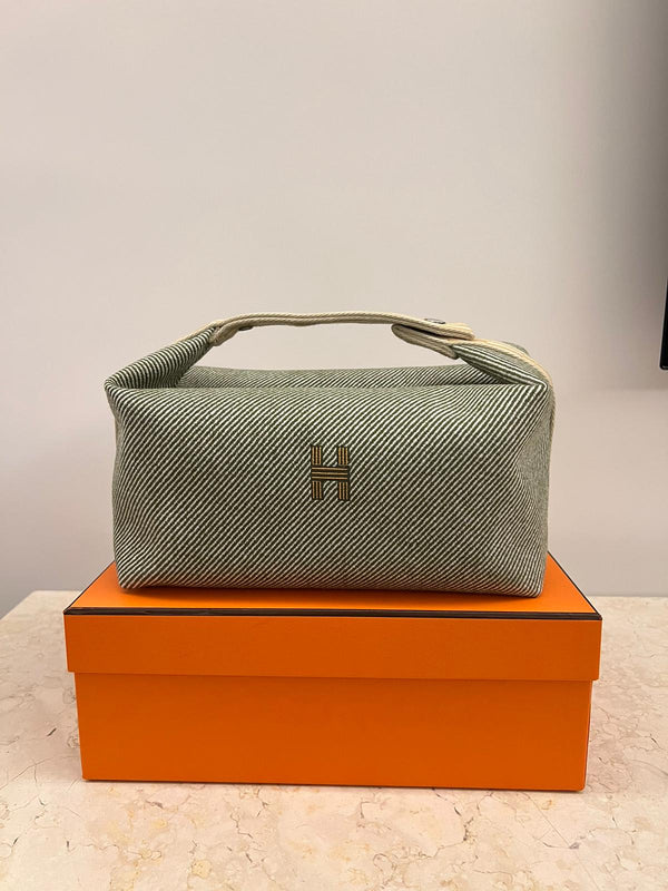 Hermès Bride-a-Brac Case Large (Vert Forêt)