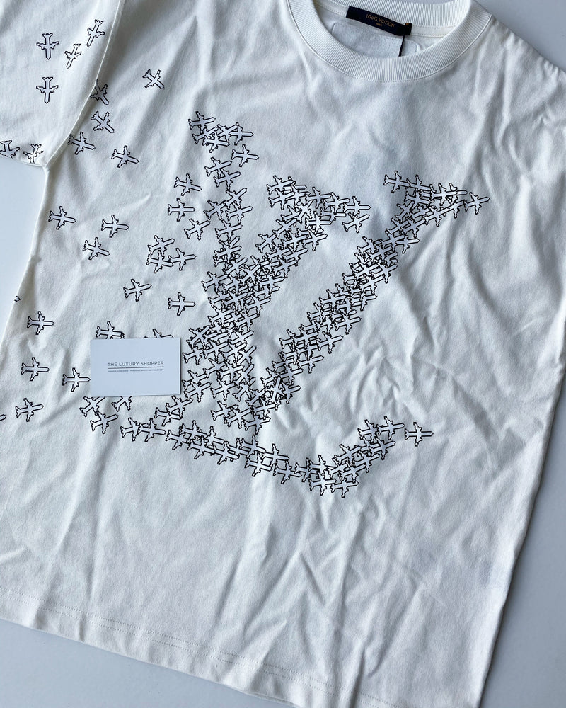 Louis Vuitton LV Planes Printed T Shirt