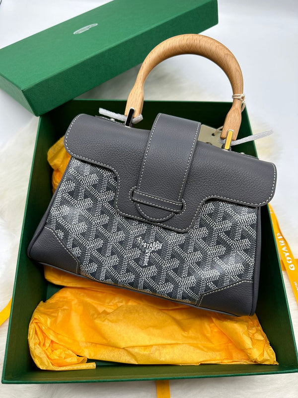 Goyard Saïgon Souple Mini Bag (Grey)