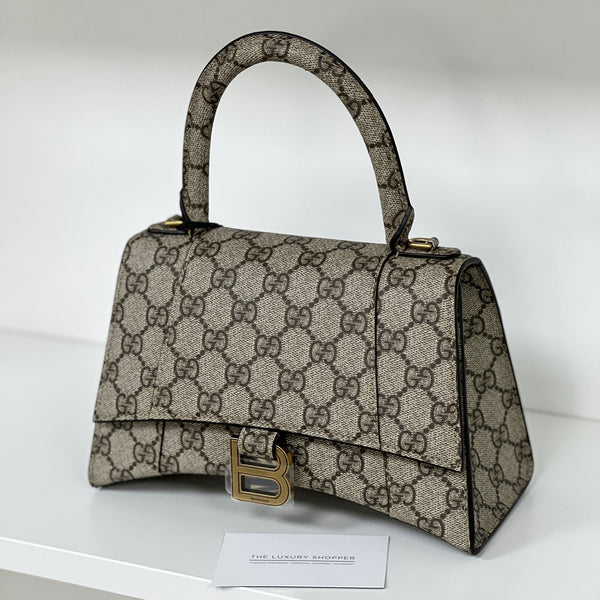 The Hacker Project Gucci x Balenciaga Small Hourglass Bag