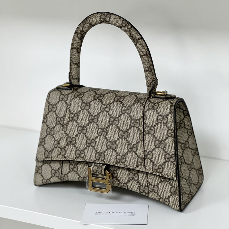 The Hacker Project Gucci x Balenciaga Small Hourglass Bag