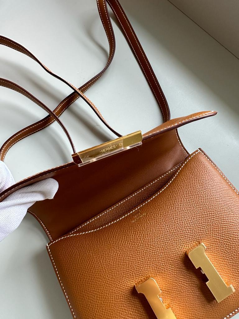 Hermès Constance 18 Gold Epsom GHW