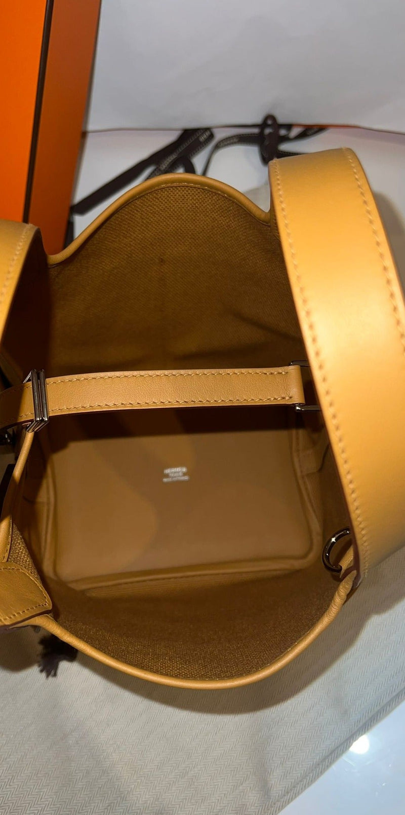 Hermès Picotin Cargo 18cm Sesame Canvas PHW
