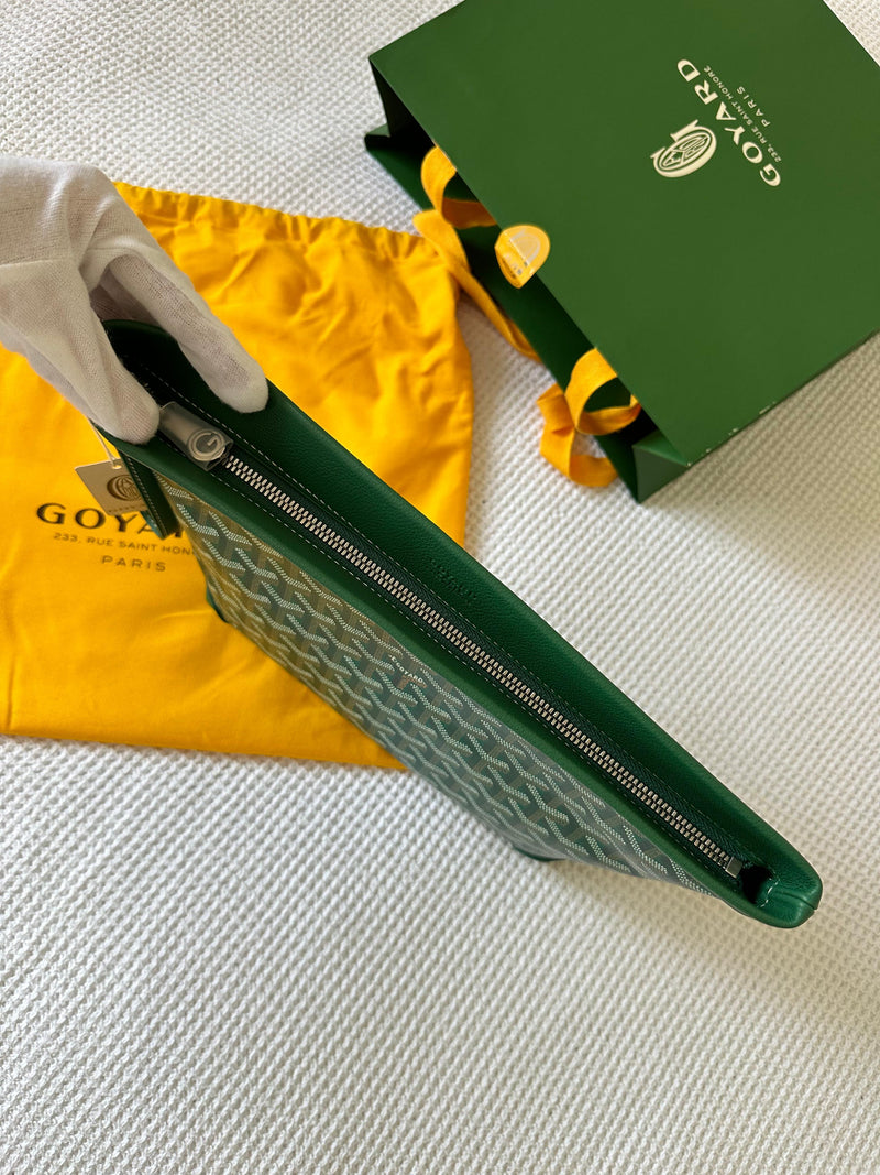 Goyard Conti Pouch (Green)