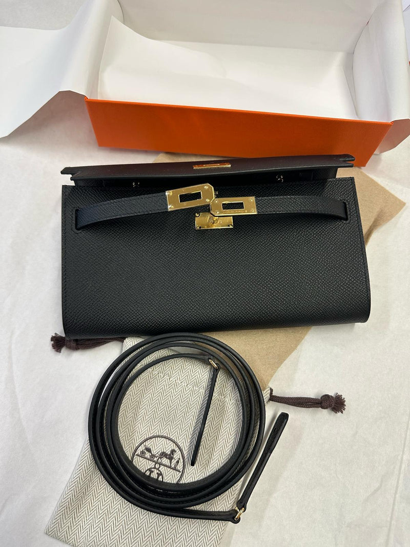 Hermès Kelly To Go Black Epsom GHW
