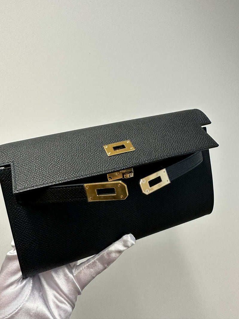 Hermès Kelly To Go Black Epsom GHW