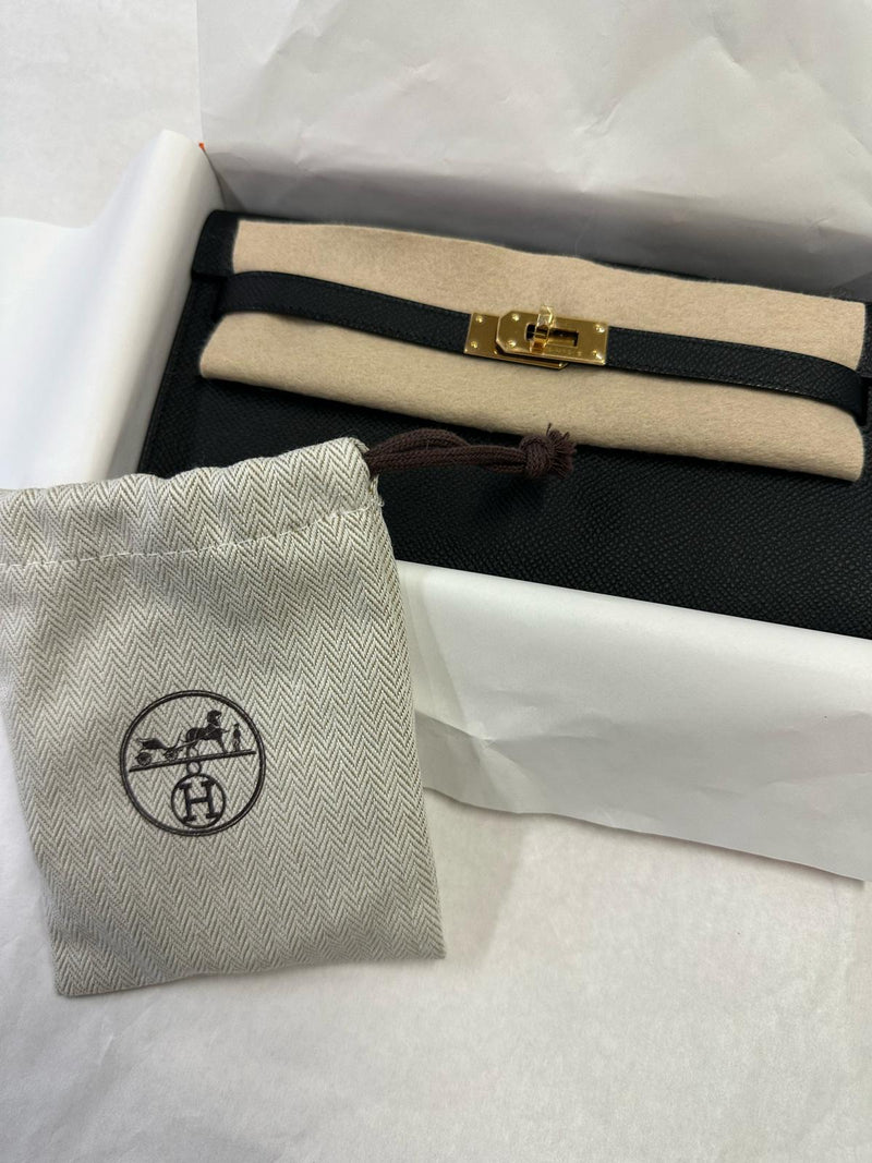 Hermès Kelly To Go Black Epsom GHW