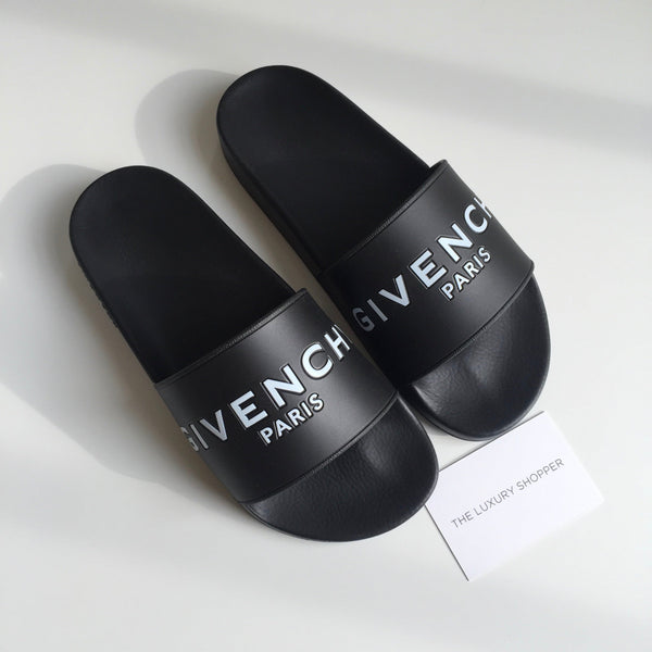 Givenchy Logo Pool Slides