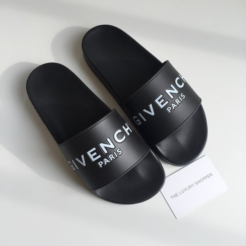 Givenchy Logo Pool Slides