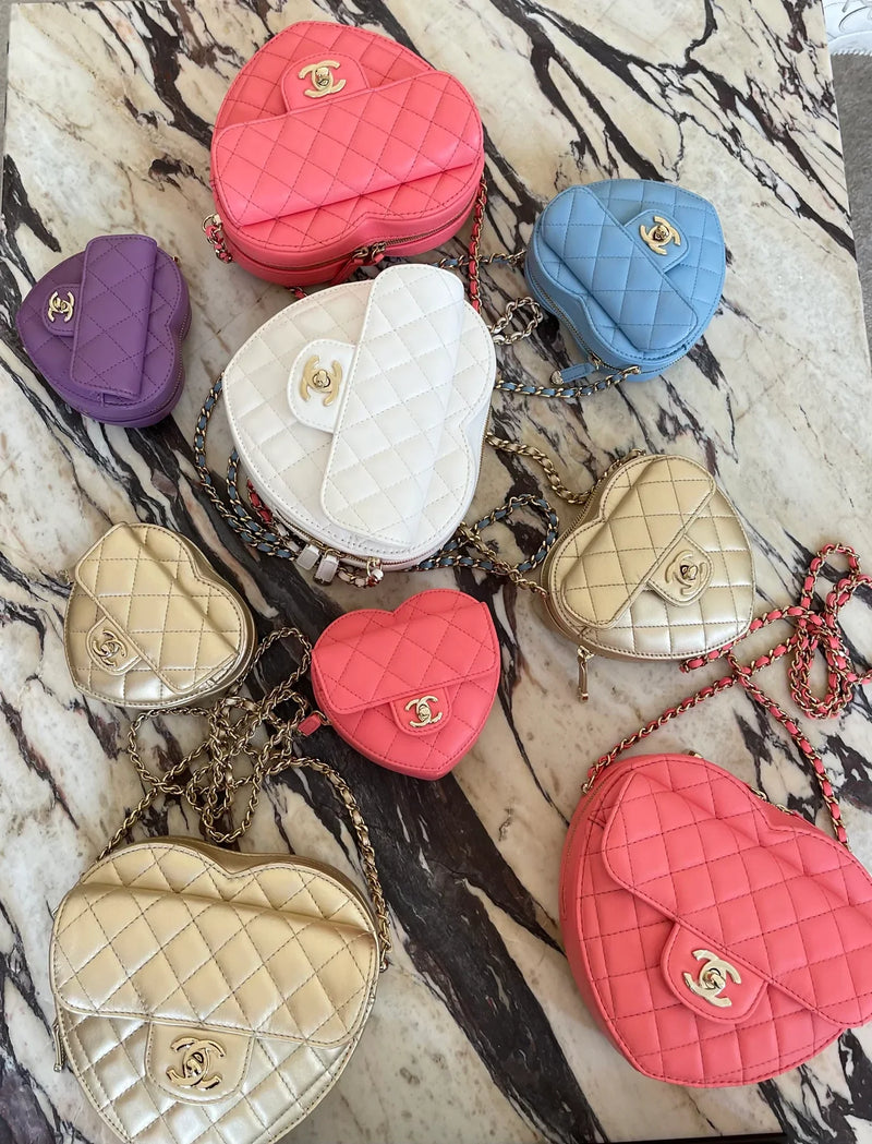 Chanel Heart Bag Pink (Large)