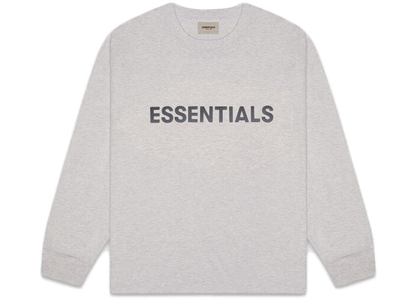 Fear Of God ESSENTIALS Long Sleeve T-Shirt Heather Oat