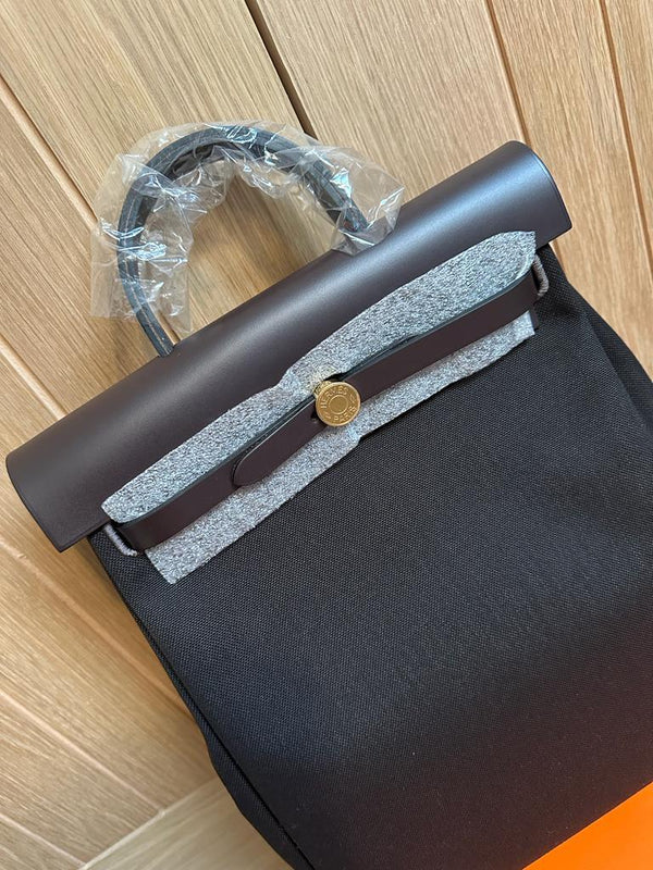 Hermès Herbag Backpack Ebene GHW