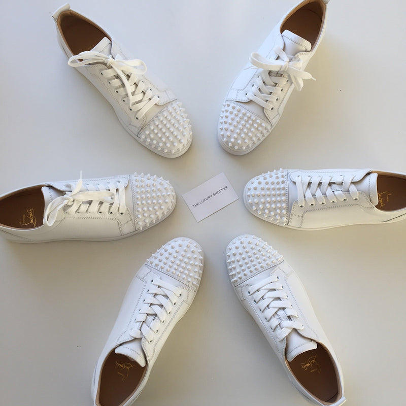 Christian Louboutin Louis Junior Spikes Leather