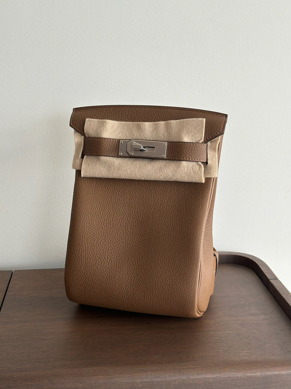 Hermès Hac A Dos PM Azelan PHW