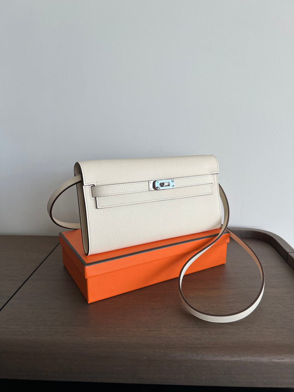 Hermès Kelly To Go Nata Epsom PHW