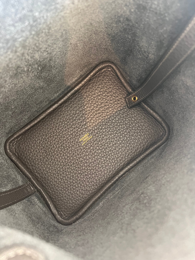 Hermès Picotin 18cm Dark Bronze GHW