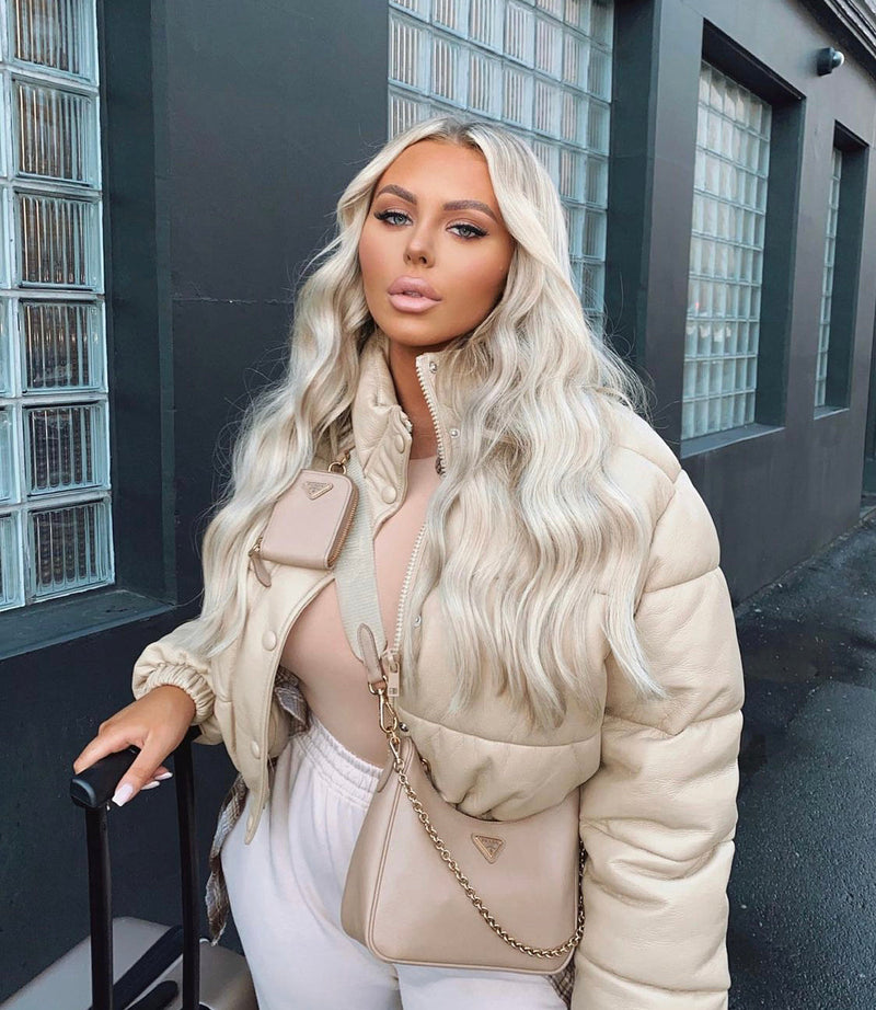 Prada Re-Edition 2005 Saffiano Leather Bag (Cameo Beige)