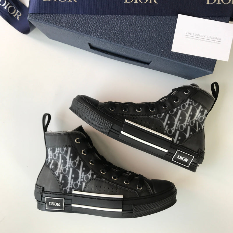 Dior B23 Oblique High Top Sneakers