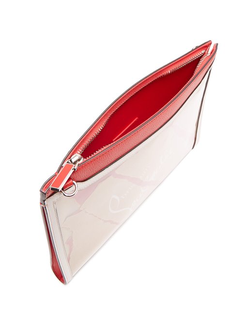 Christian Louboutin Loubi Kraft Skypouch Pouch