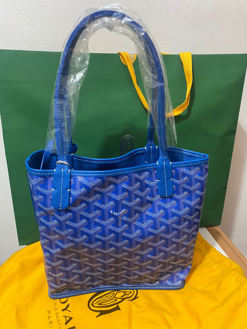 Goyard Anjou Mini Bag (Blue)