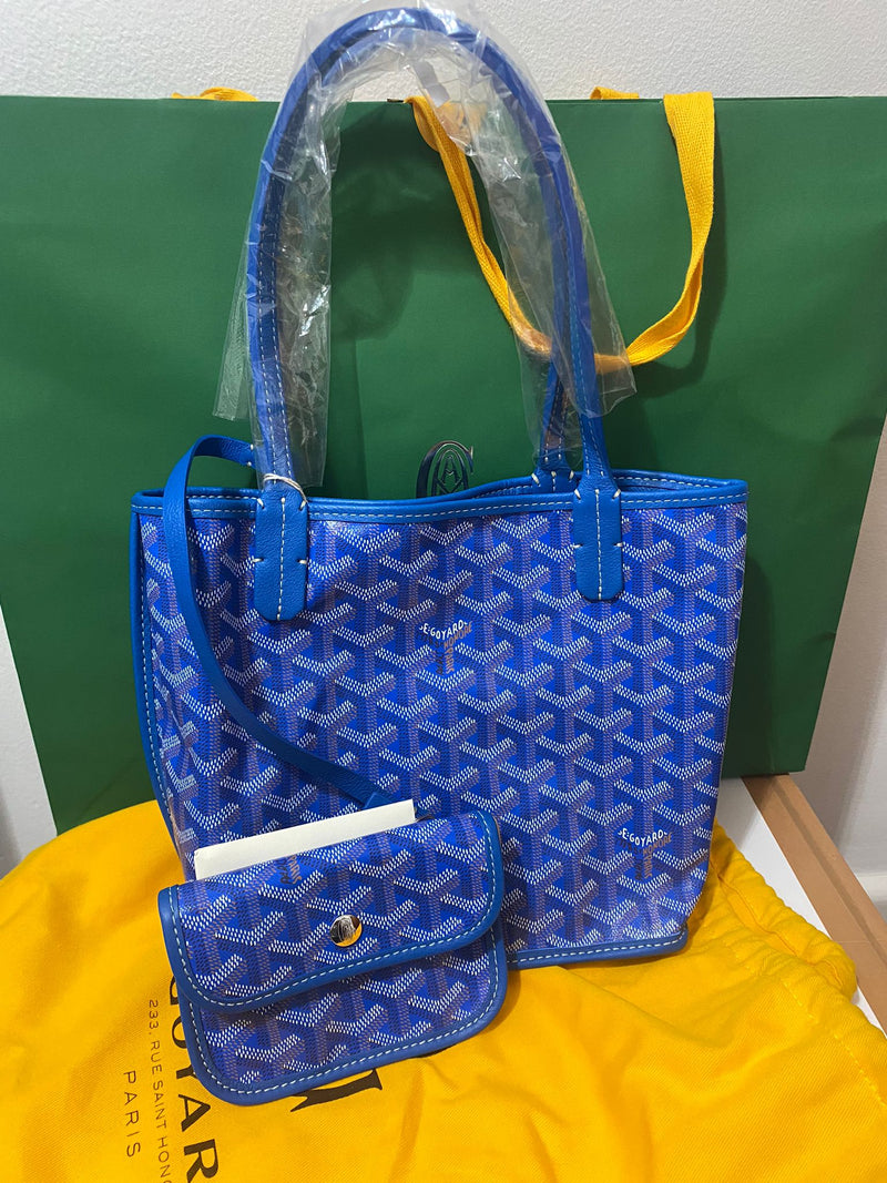 Goyard Anjou Mini Bag (Blue)