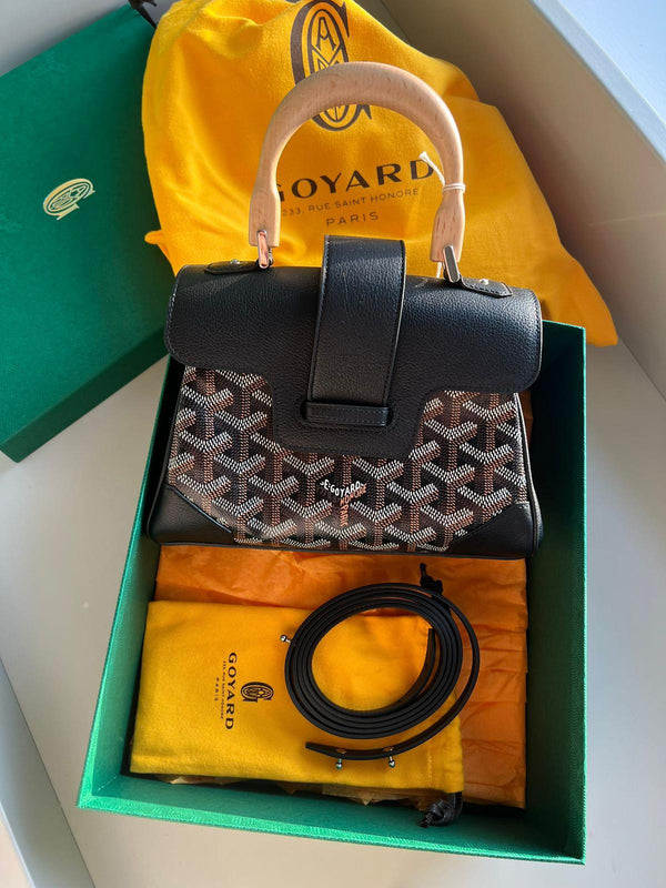 Goyard Saïgon Souple Mini Bag (Black)