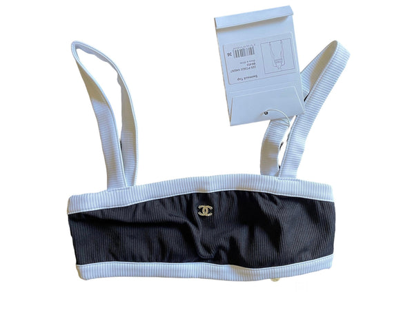 Chanel Swimsuit Top & Bottom Set