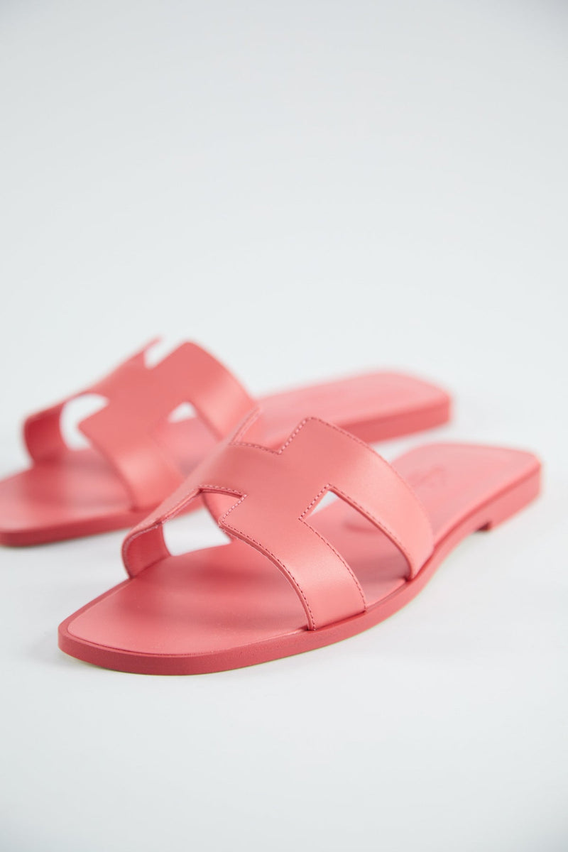 Hermès Oran Sandals (Rose Boise)