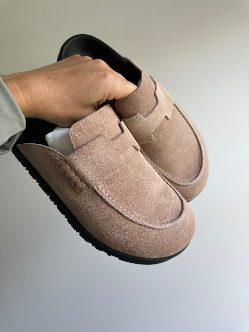 Hermès Go Mule (Beige Nude)