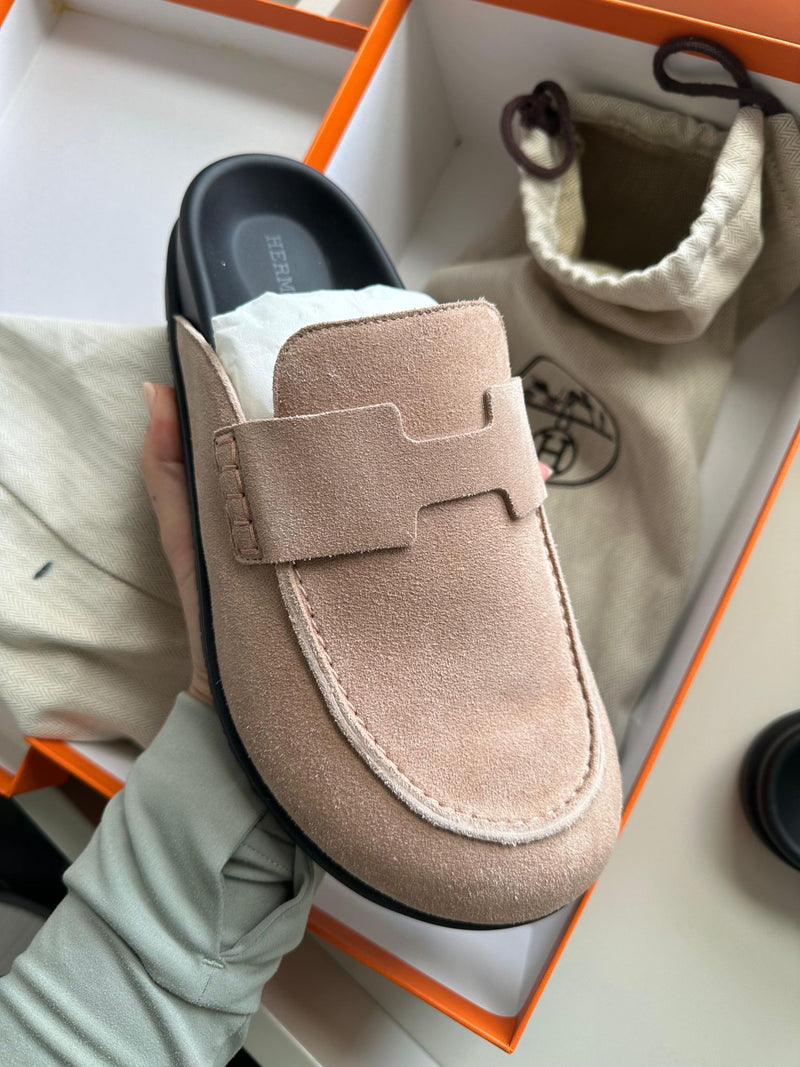 Hermès Go Mule (Beige Nude)