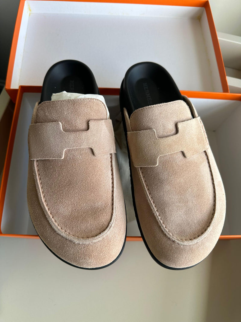 Hermès Go Mule (Beige Nude)