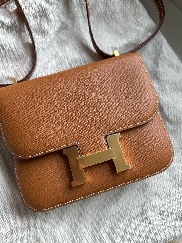 Hermès Constance 18 Gold Epsom GHW