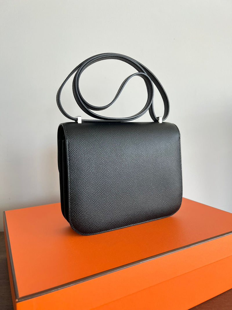 Hermès Constance 18 Black Epsom PHW