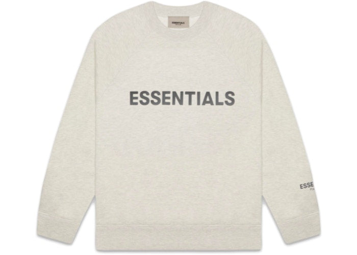 Fear Of God ESSENTIALS Crew Neck Light Grey