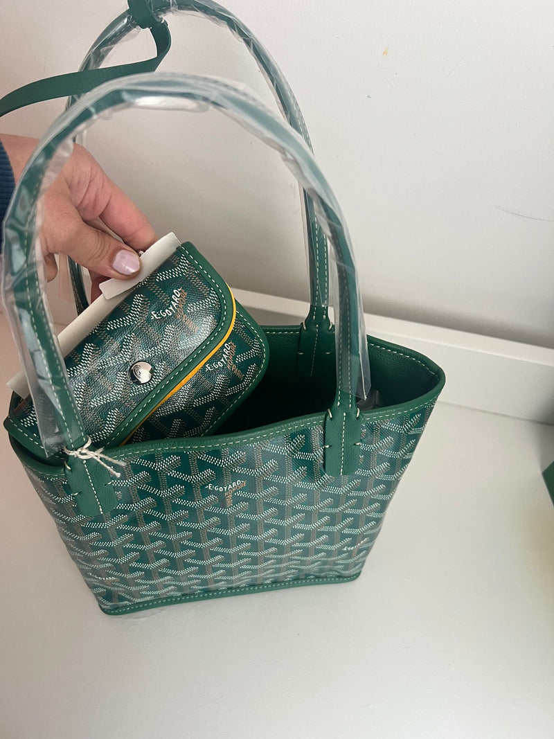 Goyard Anjou Mini Bag (Green)