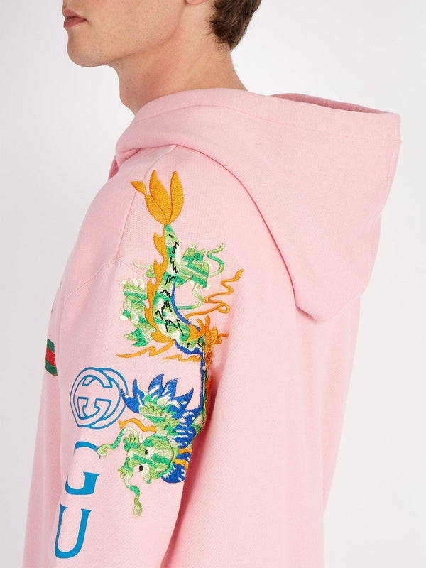 Gucci Dragon Logo Hoodie