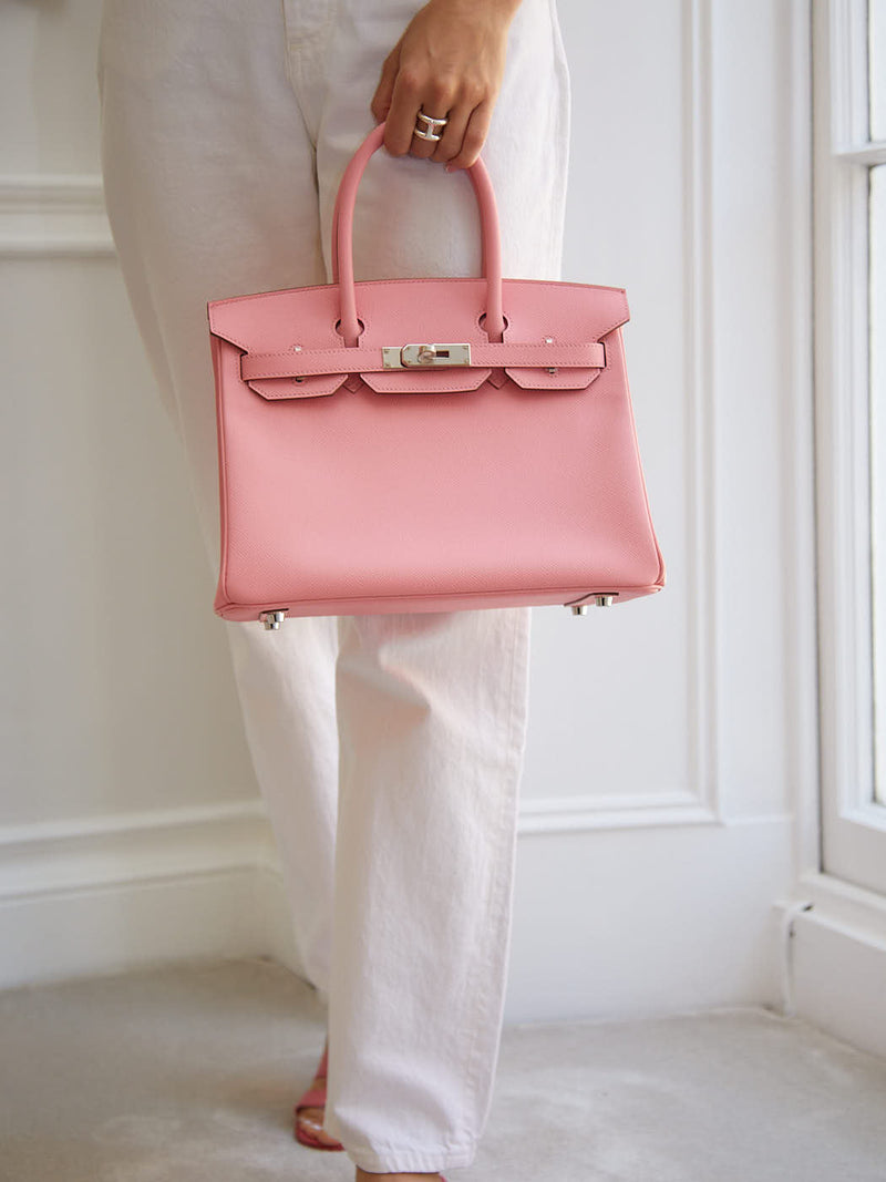 Hermès Birkin 30 Rose Confetti Epsom PHW (USA ONLY)