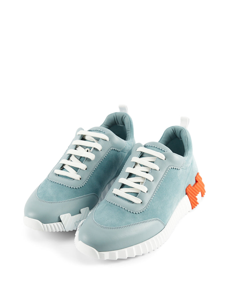 Hermès Bouncing Sneakers (Vert D'eau)