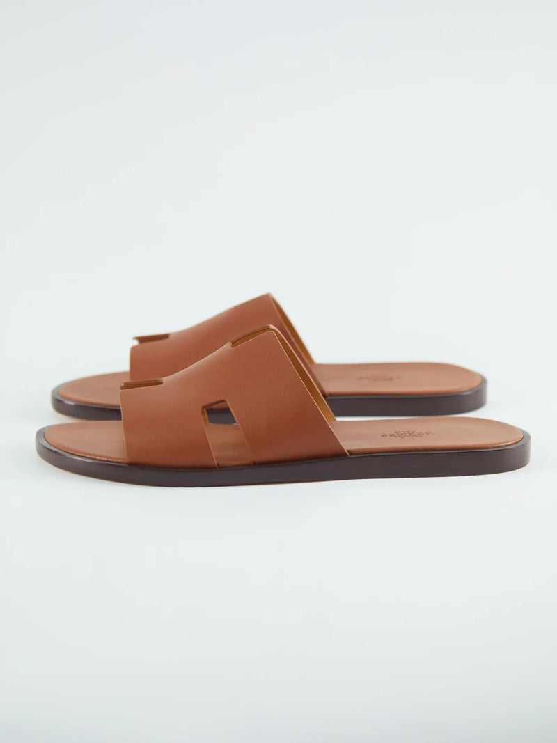 Hermès Izmir Sandals (Gold)