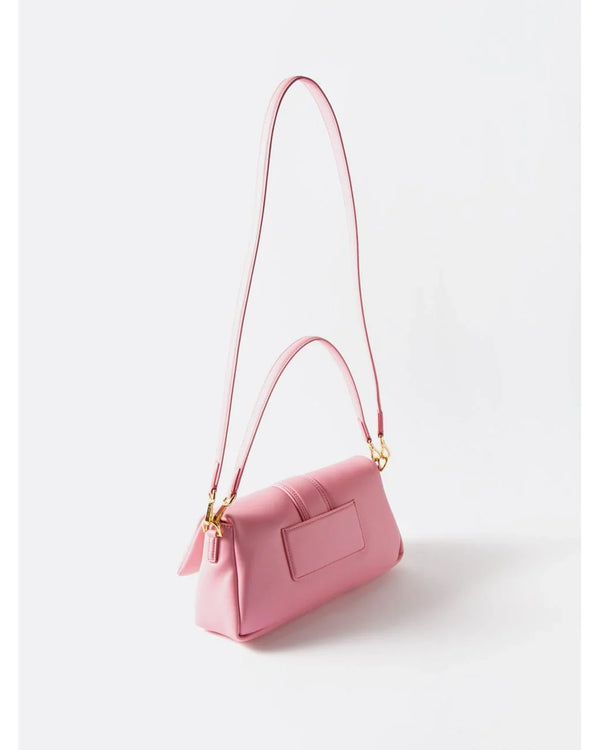 Jacquemus Bambimou Padded Leather Shoulder Bag (Pink)
