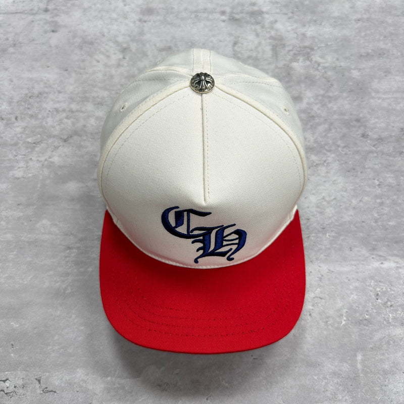 Chrome Hearts CH Logo Cap USA 4th July Exclusive